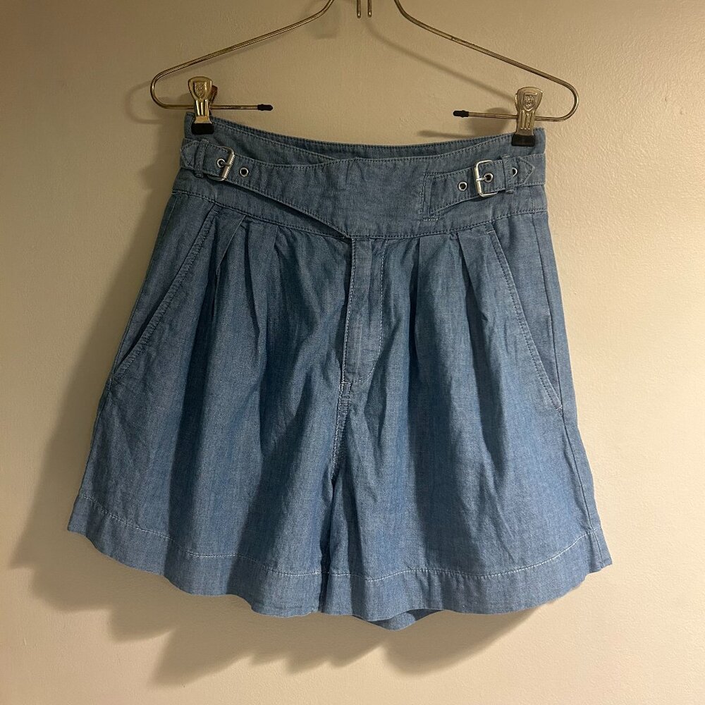 Ralph Lauren long lightweight denim shorts